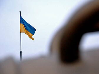 Two Ukrainian soldiers taken h...